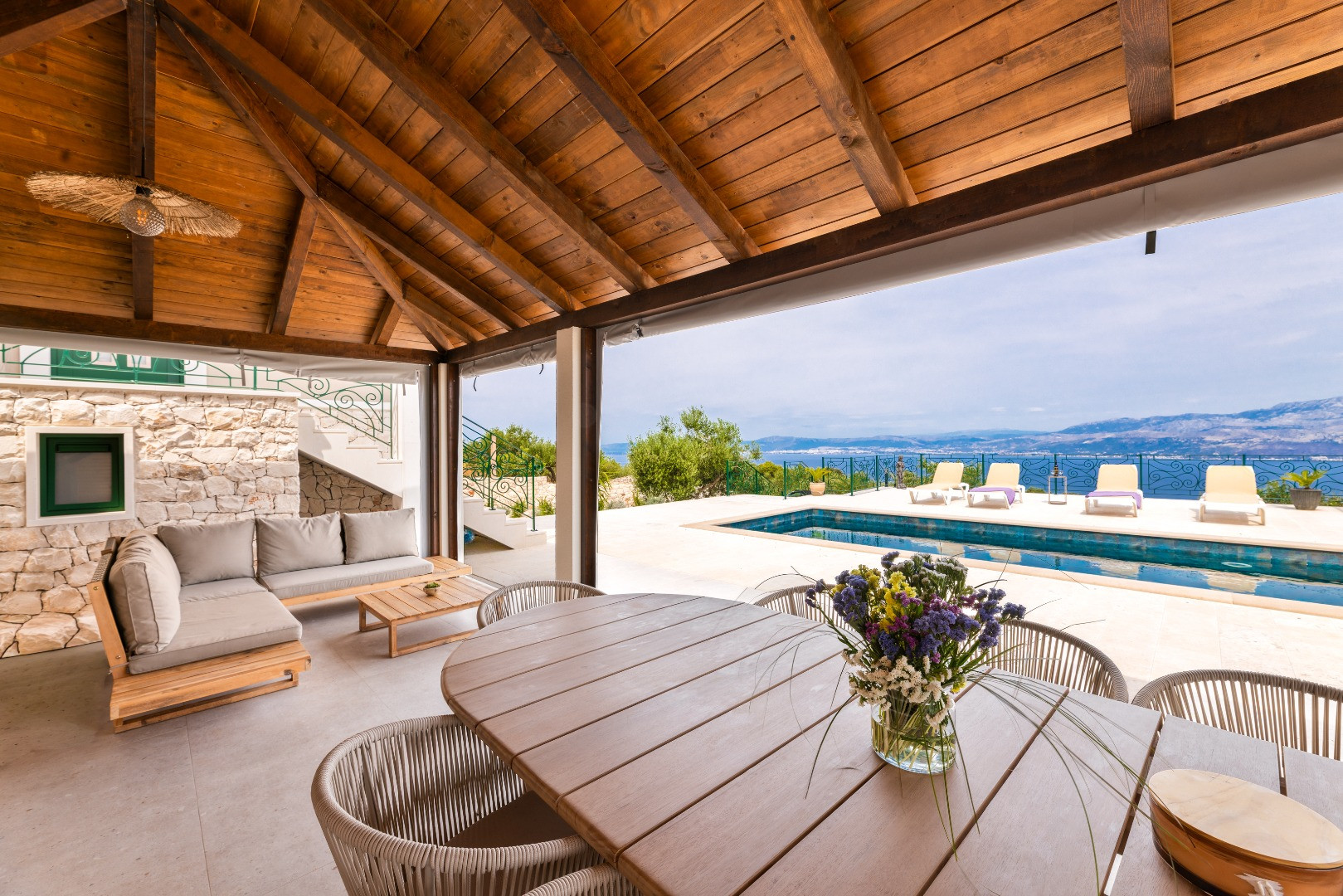 Vila Andrea - Panoramic sea view, luxury, peace and complete privacy, Vila Andrea Splitska